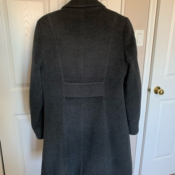 Jones New York grey wool pea coat - Picture 3 of 4